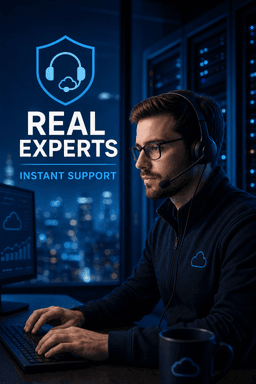 Customer Support Real Cloud Experts, Not Tier-1 Scripts