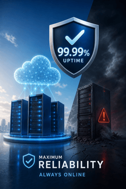 Uptime & Reliability: Cloudoora vs GoDaddy 2025 Results
