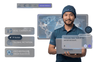 Global 4G and 5G mobile proxies with rotating and static carrier IPs for scraping, automation, and SEO tracking
