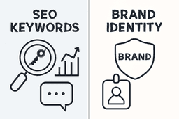 comparing SEO keyword domains vs brandable domains.