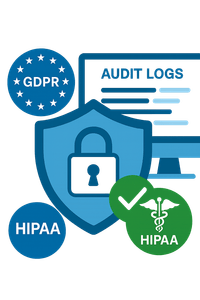 Secure email hosting with GDPR compliance