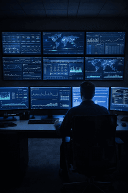 24/7 network operations center monitoring servers and providing remote hands support for colocation customers