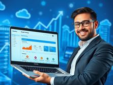 Entrepreneur starting a white-label hosting business with Cloudoora’s powerful reseller platform, symbolizing growth and success.