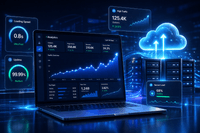 Scalable cloud hosting for high-traffic websites with fast performance and zero downtime during traffic spikes