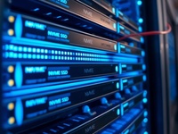 Lightning-fast NVMe SSD storage powering high-performance VPS hosting