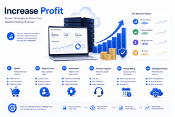 Strategies to increase reseller hosting profits through upselling automation annual billing and customer retention