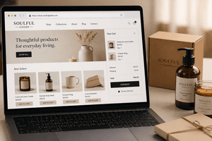 WooCommerce small online store hosted on secure NVMe SSD shared hosting with free SSL and WAF protection