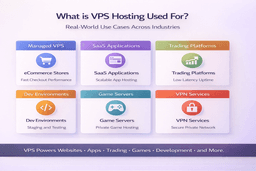 vps hosting use cases including ecommerce saas trading and web applications