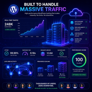 Scalable Managed WordPress Hosting for High-Traffic Websites