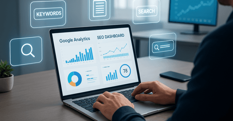 optimizing a blog for SEO with analytics and keyword tools