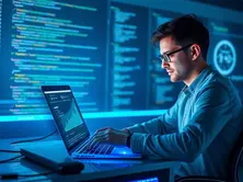 Freelance developer accelerating project delivery with fast-performing hosting and optimized workflow.