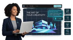 AI website builder with hosting for creating no-code websites using drag and drop editor, templates, and built-in SEO tools