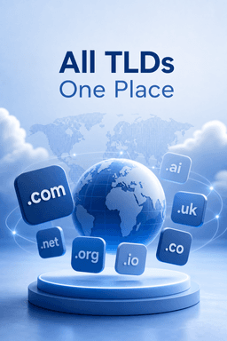 Browse Every Domain Ending — Full TLD List at Cloudoora