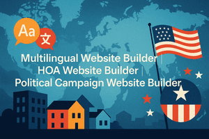 Multilingual website builder