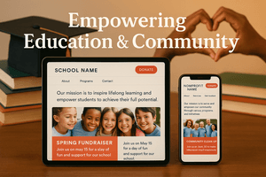 Website Builder for School