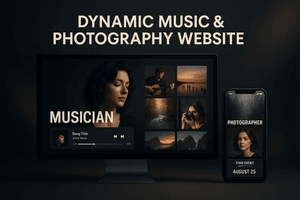 Website Builder for Portfolio