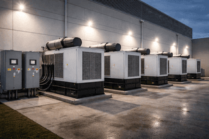 data center backup generators and failover systems supporting disaster recovery and business continuity