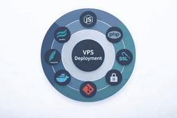 VPS deployment technology stack including Nginx Apache Node.js PHP MySQL Docker Git and SSL