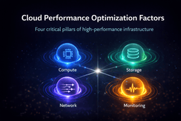 cloud infrastructure performance optimization compute storage network monitoring