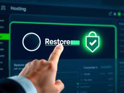 Restore Site backup