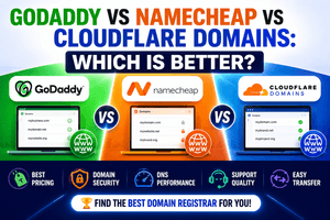 GoDaddy vs Namecheap vs Cloudflare Domains: Which Is Better?