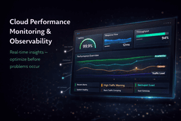 cloud infrastructure monitoring observability performance dashboard