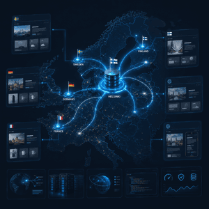 Multilingual WordPress hosting infrastructure optimized for Nordic and European audiences with low-latency delivery