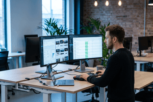 Freelance web developer managing multiple WordPress client sites from a single hosting dashboard with priority support