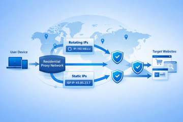 How Residential Proxies Work