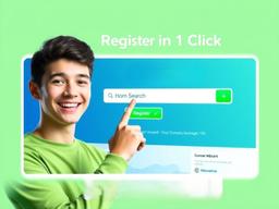 Register domain in one click