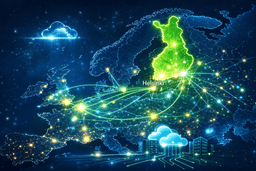 Finland server location with low latency connectivity across Europe
